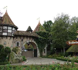 Burganlage im Heidepark