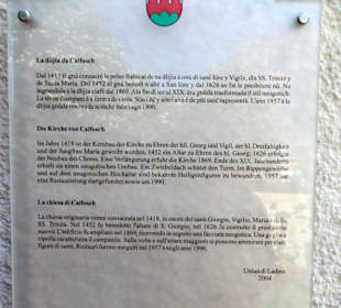 Beschreibung Pfarrkirche Hl. Vigilius 