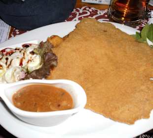 Schnitzel mit Pilzsoße