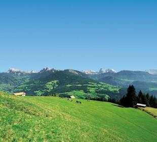 Panoramablick Villanderer Alm