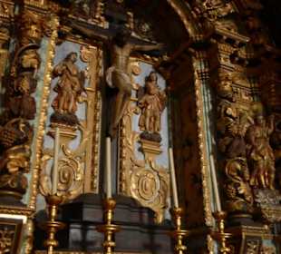 Einer der Seitenaltäre / Nebenaltäre der Sé