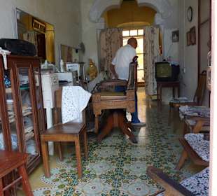 Ein Frisuer-Salon in Campeche