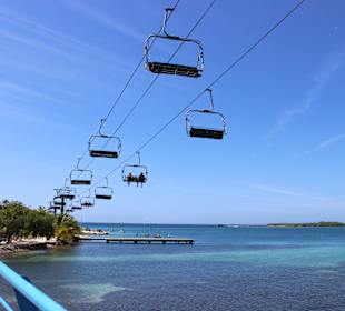 Sessellift in Roatan