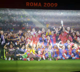 Camp Nou Stadion in Barcelona