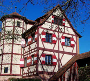 Die Kaiserburg zu Nürnberg