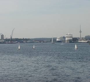 Kieler Förde nach Kiel