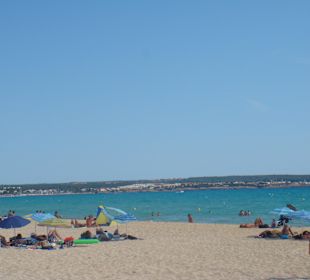 Schöner breiter Sandstrand