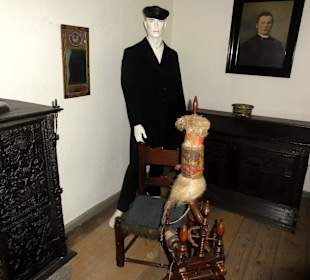 Blick in die Wohnstube des Bauerns