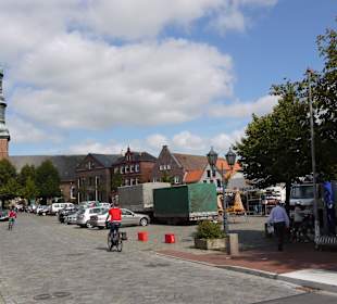 Der schöne Marktplatz von Tönning