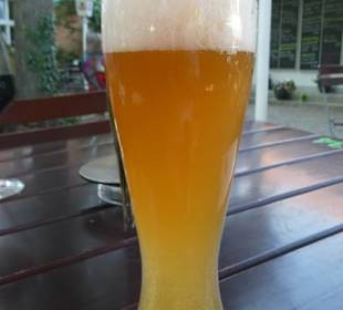 Im vielleicht schönsten Biergärten Schweinfurts