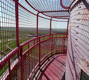 Auf der Empore des Leuchtturmes