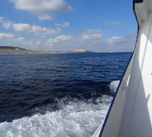 Auf dem Weg nach Gozo