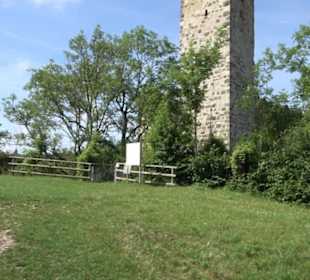 Stauferstele Burg Niederhaus