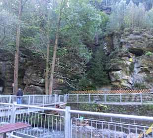 Wanderweg Richtung Klamm