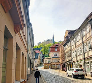 Strasse zum Marktplatz