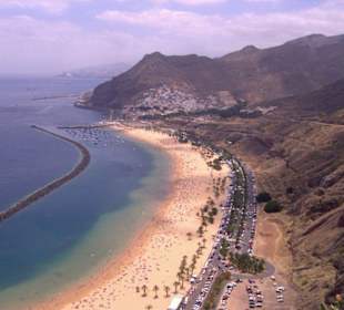 Der goldgelbe Sandstrand