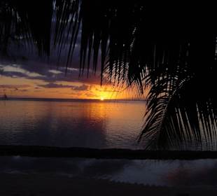 Sonnenuntergang in der Südsee