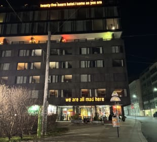 Ausblick 25hours Hotel Wien beim MuseumsQuartier