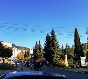 Zufahrt in Marienbad