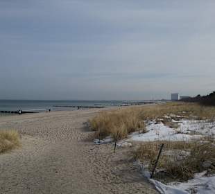 Strand von Warnemünde