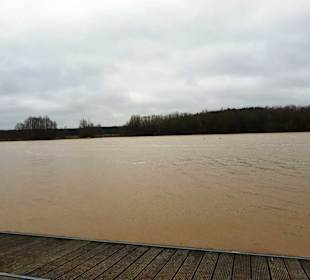 Braune Hochwasserbrühe