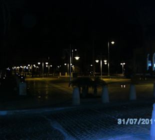 Promenade bei Nacht