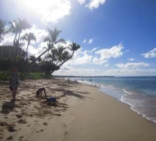 Kaanapali Beach am Morgen