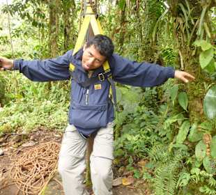 Louis unser Reiseleiter in  Not