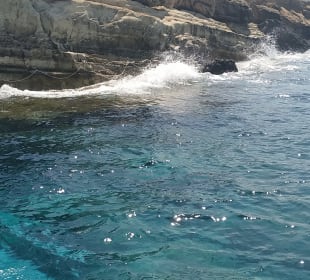 Aphrodite II - sea caves