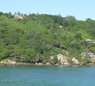 Blick vom Schiff aus