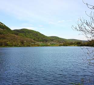 Ende April am Stausee der See