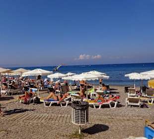Blick auf den Strand