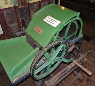Rundgang durch die Museumsräume der Windmühle