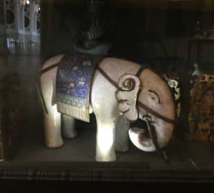 Schloss Friedenstein: bei der Innenbesichtigung