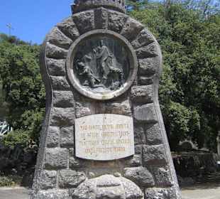 Steinmonument auf dem Klosterberg