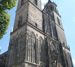 Der Dom von Magdeburg am Domplatz