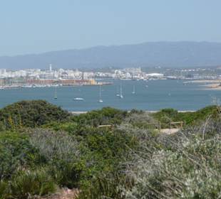 Blick nach Ferragudo