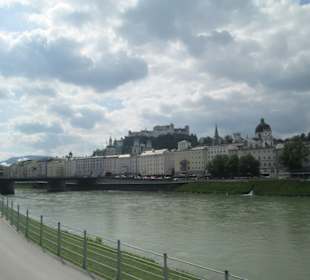 Altstadt und Burg Salzburg