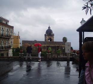 Taormina im Regen