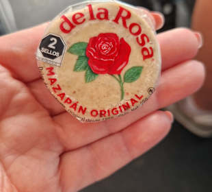 Marzipan von unserem Fahrer Eric 🥰