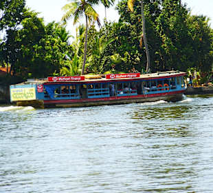 Die Linienfähre im Einsatz