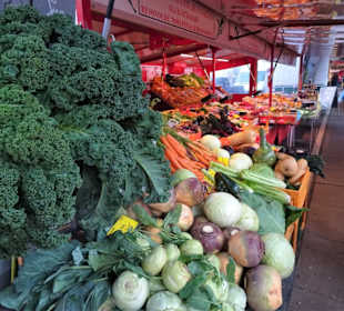 Impressionen vom Rundgang über den Isemarkt