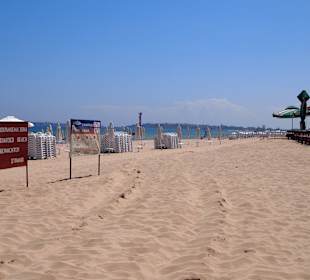 So leer kann der Strand sein 