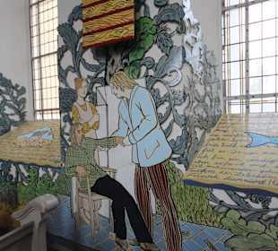 Wandbemalung als Kunstobjekt