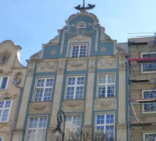 Schönes Bürgerhaus am Langen Markt 20 in Danzig