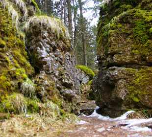 Wanderung nach Pottenstein