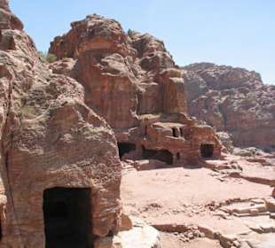 Spacer po Mieście Wykutym w Skale - Petra