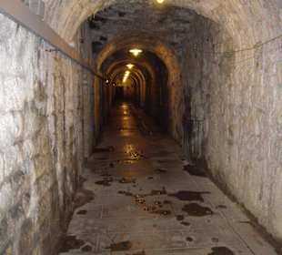 Verbindungsgang im Fort