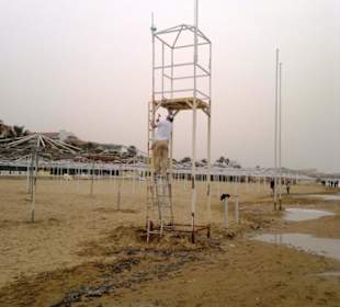 Strandpromenade im März