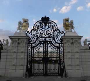 Eingangstor zum Oberen Belvedere